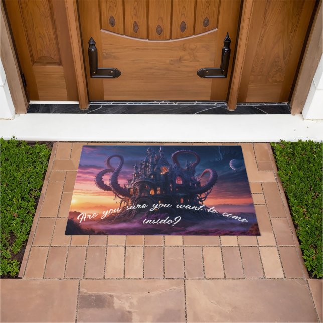 Cosmic Castle from Aeons Long Past Doormat (Outdoor)