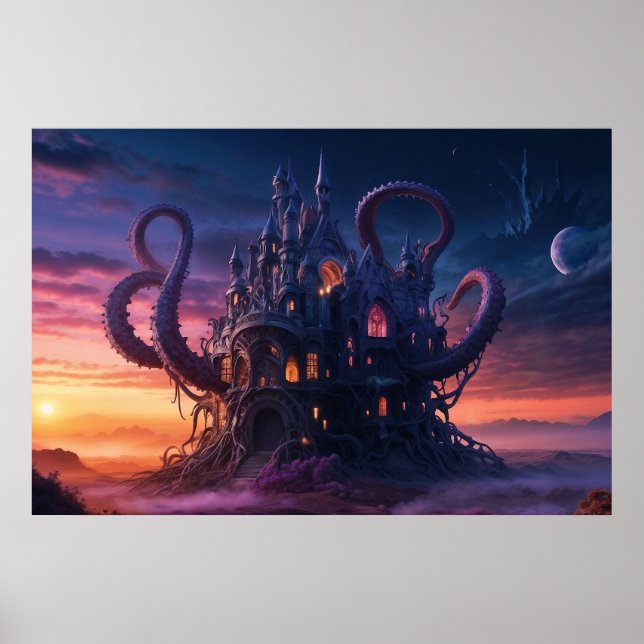 Cosmic Castle from Aeons Long Past Poster (Front)