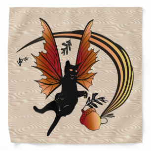 Cosmic Cat Acorn Bandana