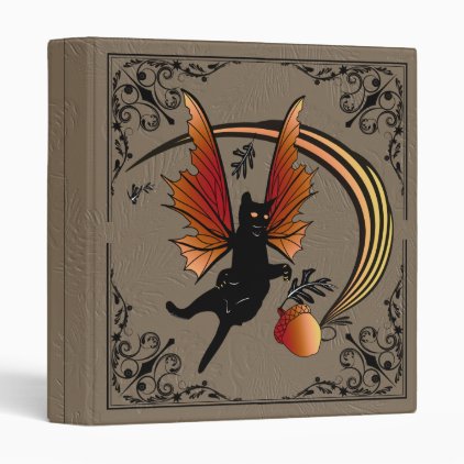 Cosmic Cat Acorn Binder