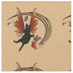 Cosmic Cat Acorn Fabric