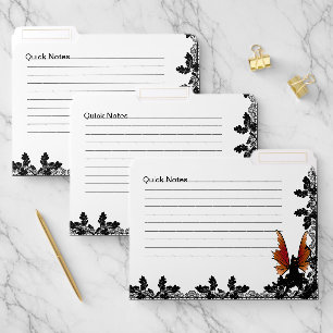 Cosmic Cat Acorn File Folder