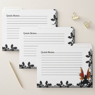 Cosmic Cat Acorn File Folder