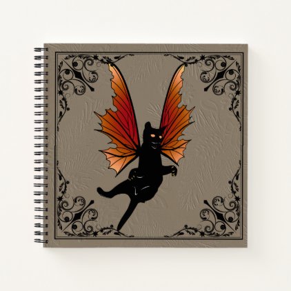 Cosmic Cat Acorn Notebook