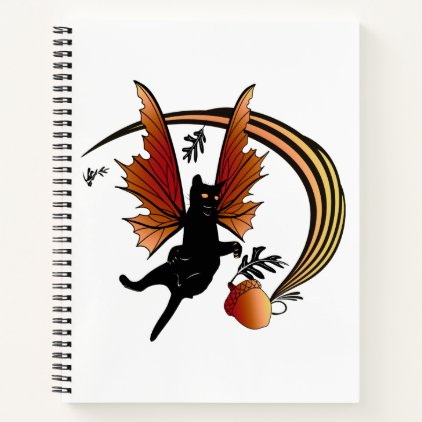 Cosmic Cat Acorn Notebook