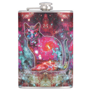Cosmic Cat Alpha Flask