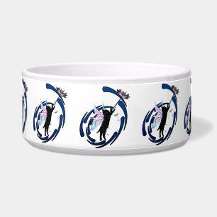 Cosmic Cat Dandelion Bowl