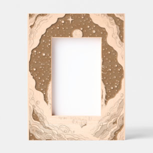 Cosmic Cat Engraved Frames