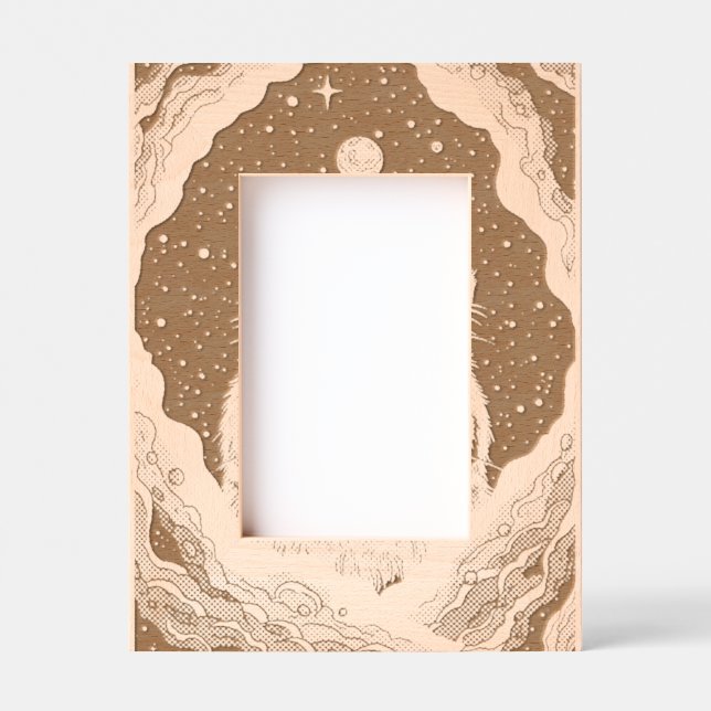 Cosmic Cat Engraved Frames (Front)