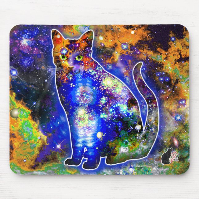 Cosmic Cat Epsilon Mouse Pad (Front)