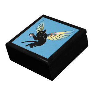Cosmic Cat Moon and Stars Gift Box