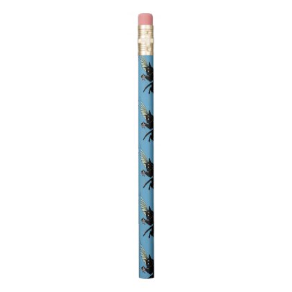 Cosmic Cat Moon and Stars Pencil