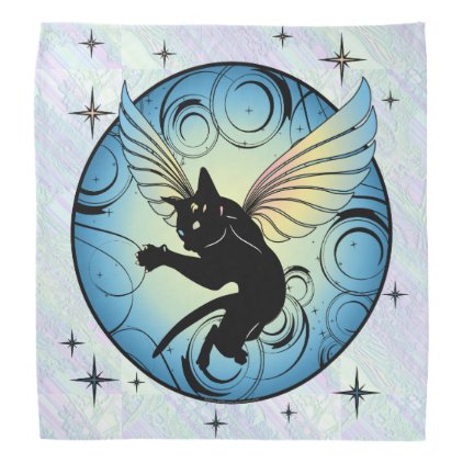 Cosmic Cat Moon Bandana