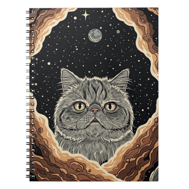 Cosmic Cat Notebook (Front)