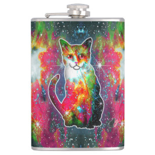Cosmic Cat Omega Flask