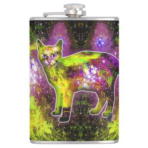 Cosmic Cat Sigma Flask