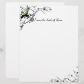 Cosmic Cat Snowflake (Front/Back)