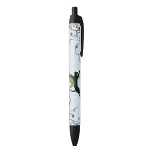 Cosmic Cat Snowflake Pen