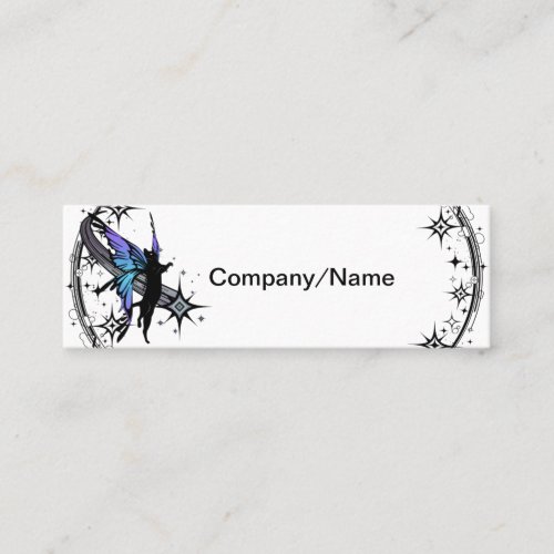 Cosmic Cat Star Mini Business Card