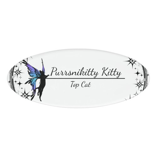 Cosmic Cat Star Name Tag