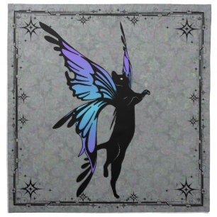 Cosmic Cat Star Napkin