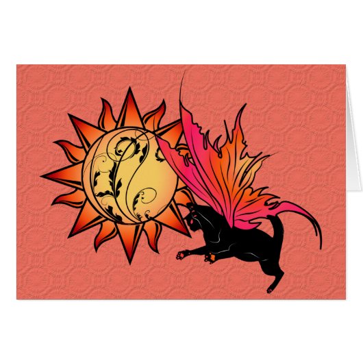 Cosmic Cat Sun (Front Horizontal)