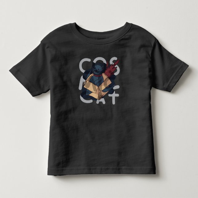 Cosmic Cat Toddler T-shirt (Front)
