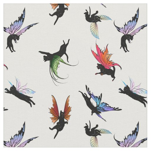 Cosmic Cats Fabric