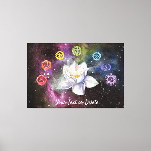  Cosmic Celestial Chakra Cosmos Canvas Print