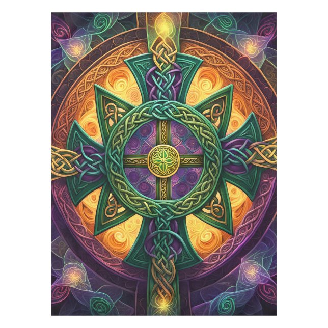 Cosmic Celtic Tablecloth (Front)