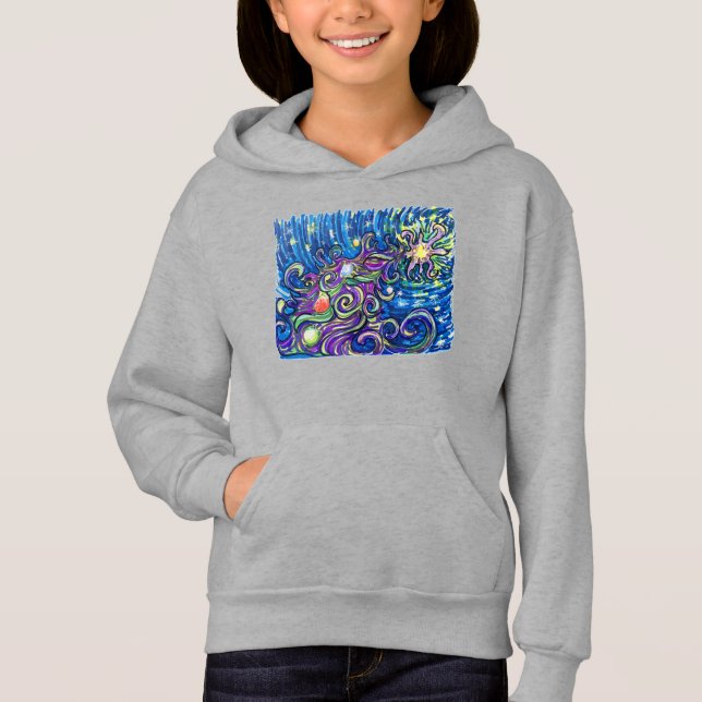 Cosmic Christmas Tree Hoodie (Front)