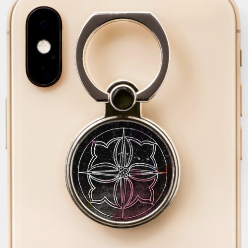 Cosmic Chronometer Wheel of Time Phone Ring Stand