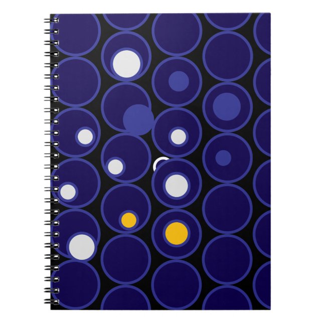  Cosmic Circle Spiral Notebook (Front)
