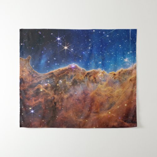 Cosmic Cliffs Carina Nebula James Webb Telescope Tapestry