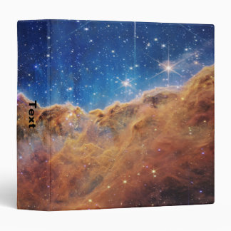 Cosmic Cliffs Carina Nebula Space Webb Telescope  3 Ring Binder