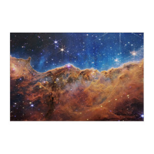 Cosmic Cliffs Carina Nebula Space Webb Telescope  Acrylic Print
