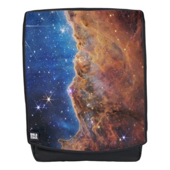 Cosmic Cliffs Carina Nebula Space Webb Telescope  Backpack by Onshi_Designs at Zazzle