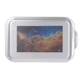 Cosmic Cliffs Carina Nebula Space Webb Telescope  Cake Pan