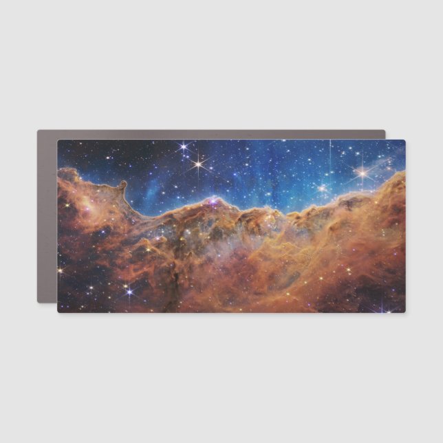 Cosmic Cliffs Carina Nebula Space Webb Telescope  Car Magnet (Front)