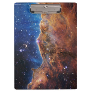 Cosmic Cliffs Carina Nebula Space Webb Telescope  Clipboard