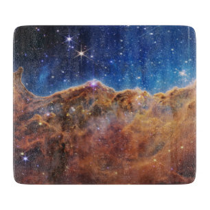 Cosmic Cliffs Carina Nebula Space Webb Telescope Cutting Board