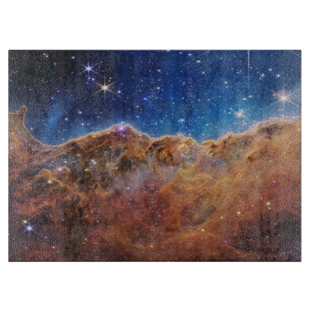 Cosmic Cliffs Carina Nebula Space Webb Telescope  Cutting Board (Front)
