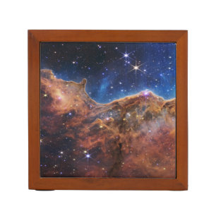 Cosmic Cliffs Carina Nebula Space Webb Telescope Desk Organizer