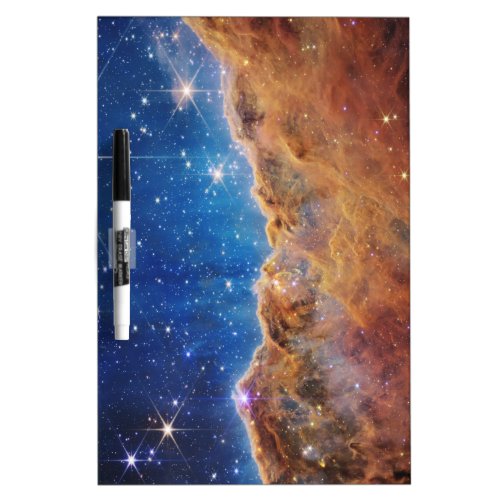 Cosmic Cliffs Carina Nebula Space Webb Telescope  Dry Erase Board