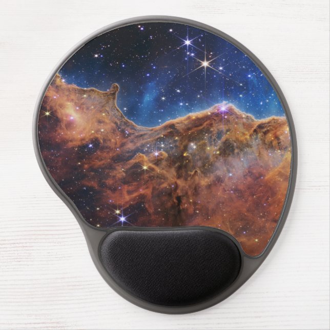 Cosmic Cliffs Carina Nebula Space Webb Telescope  Gel Mouse Pad (Front)