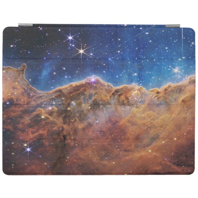 Cosmic Cliffs Carina Nebula Space Webb Telescope  iPad Smart Cover (Horizontal)