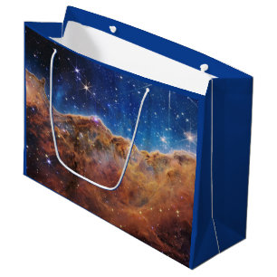 Cosmic Cliffs Carina Nebula Space Webb Telescope  Large Gift Bag