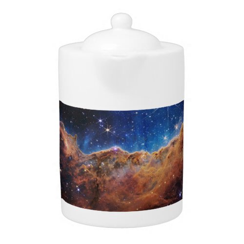 Cosmic Cliffs Carina Nebula Space Webb Telescope  Teapot