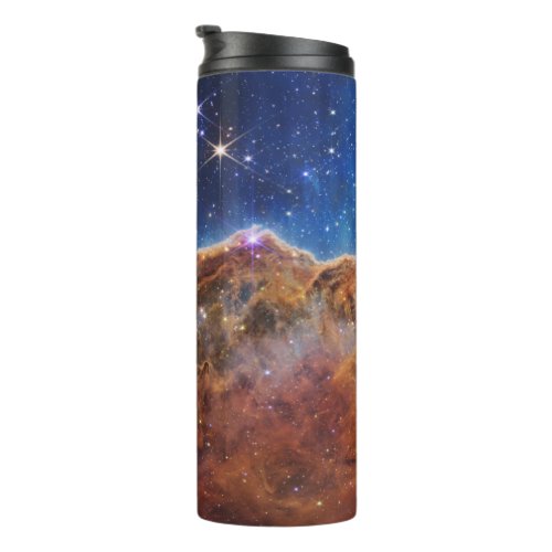 Cosmic Cliffs Carina Nebula Space Webb Telescope  Thermal Tumbler