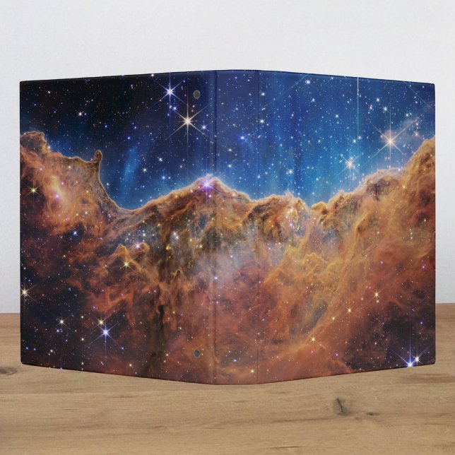 Cosmic Cliffs in the Carina Nebula 3 Ring Binder (Creator Uploaded)